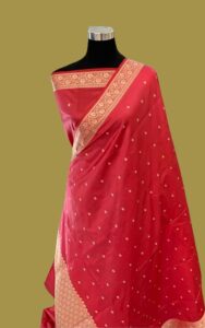 Handwoven Banarasi pure katan silk sarees