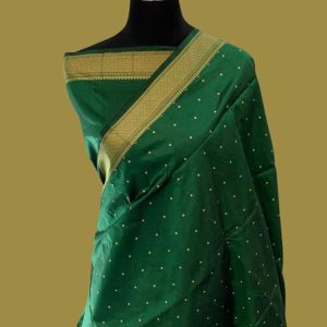 Handwoven Banarasi pure katan silk sarees