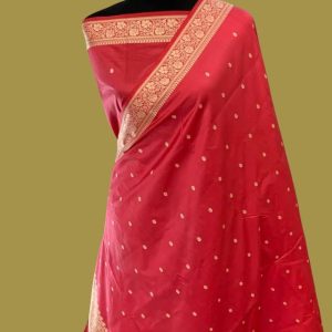 Handwoven Banarasi pure katan silk sarees