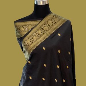 Handwoven Banarasi pure katan silk sarees